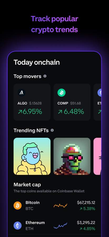 Coinbase Wallet: NFTs & Crypto