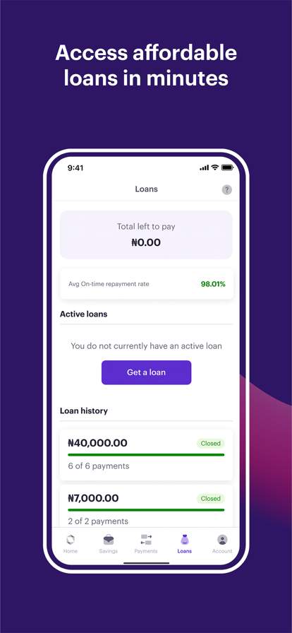 Carbon: Mobile Banking & Loans