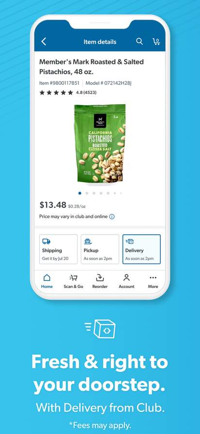 Sam's Club: Pickup & Delivery