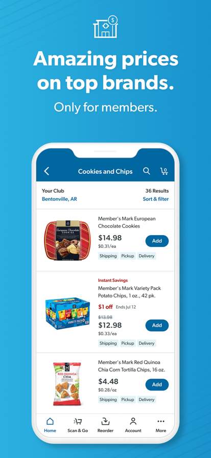Sam's Club: Pickup & Delivery