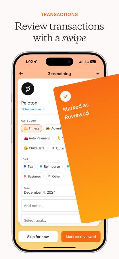 Monarch: Budget & Track Money