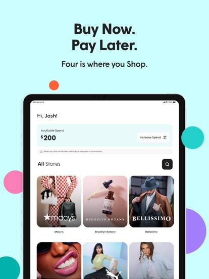 Four | Buy Now, Pay Later