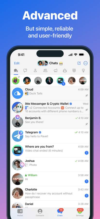 iMe: AI Messenger for Telegram