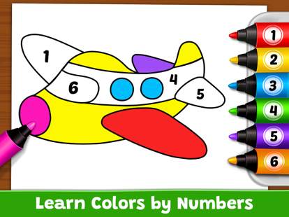 Coloring Games: Painting, Glow
