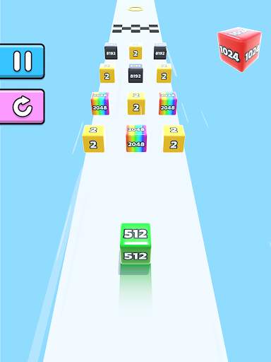 Jelly Run 2048