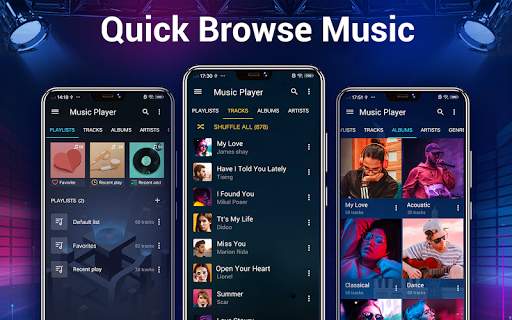 Music player- bass boost,music