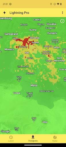 My Lightning Tracker & Alerts