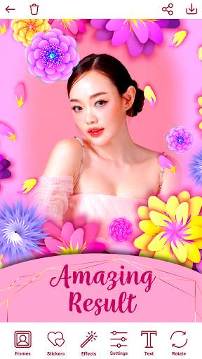 Flower Photo Frames & Editor