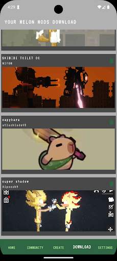 Mods Melon Playground Template